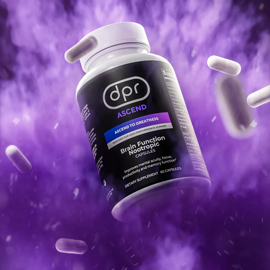 DPR ASCEND nootropic supplement render